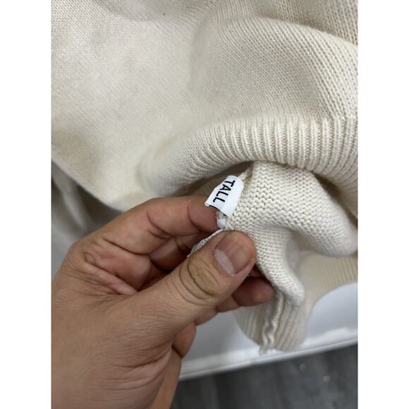 Vtg LL Bean Mens Knit Sweater LT USA Made Chunky 90s Jumper Grandpa Cabincore - Picture 11 of 16